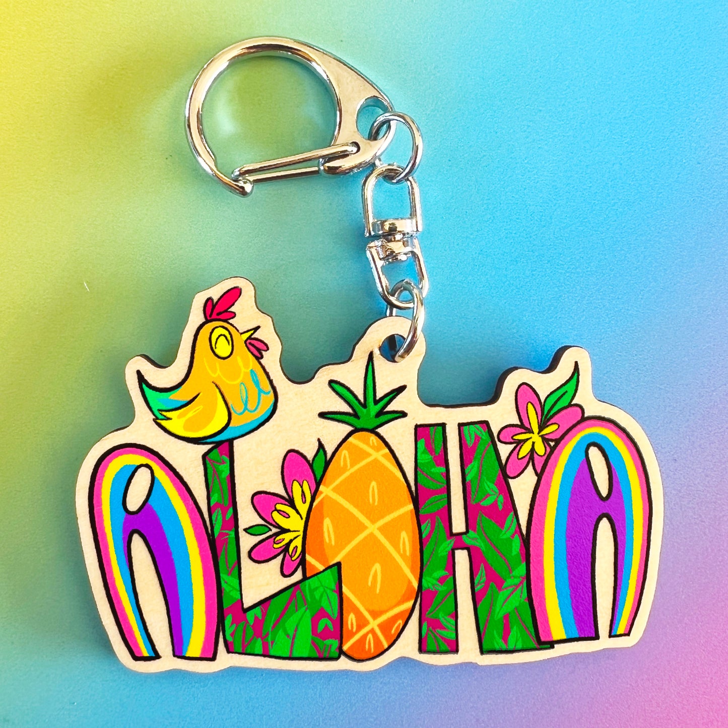 Aloha Keychain