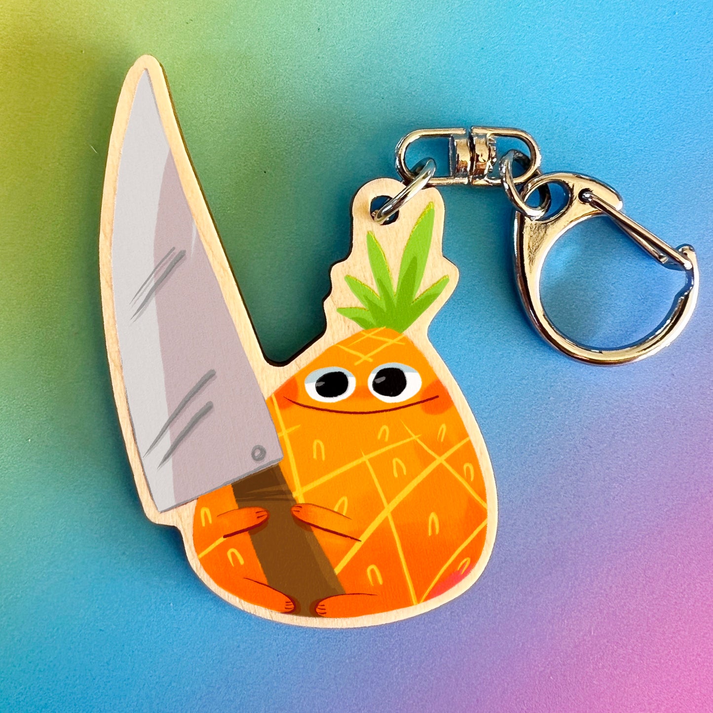 Killer Pineapple Keychain