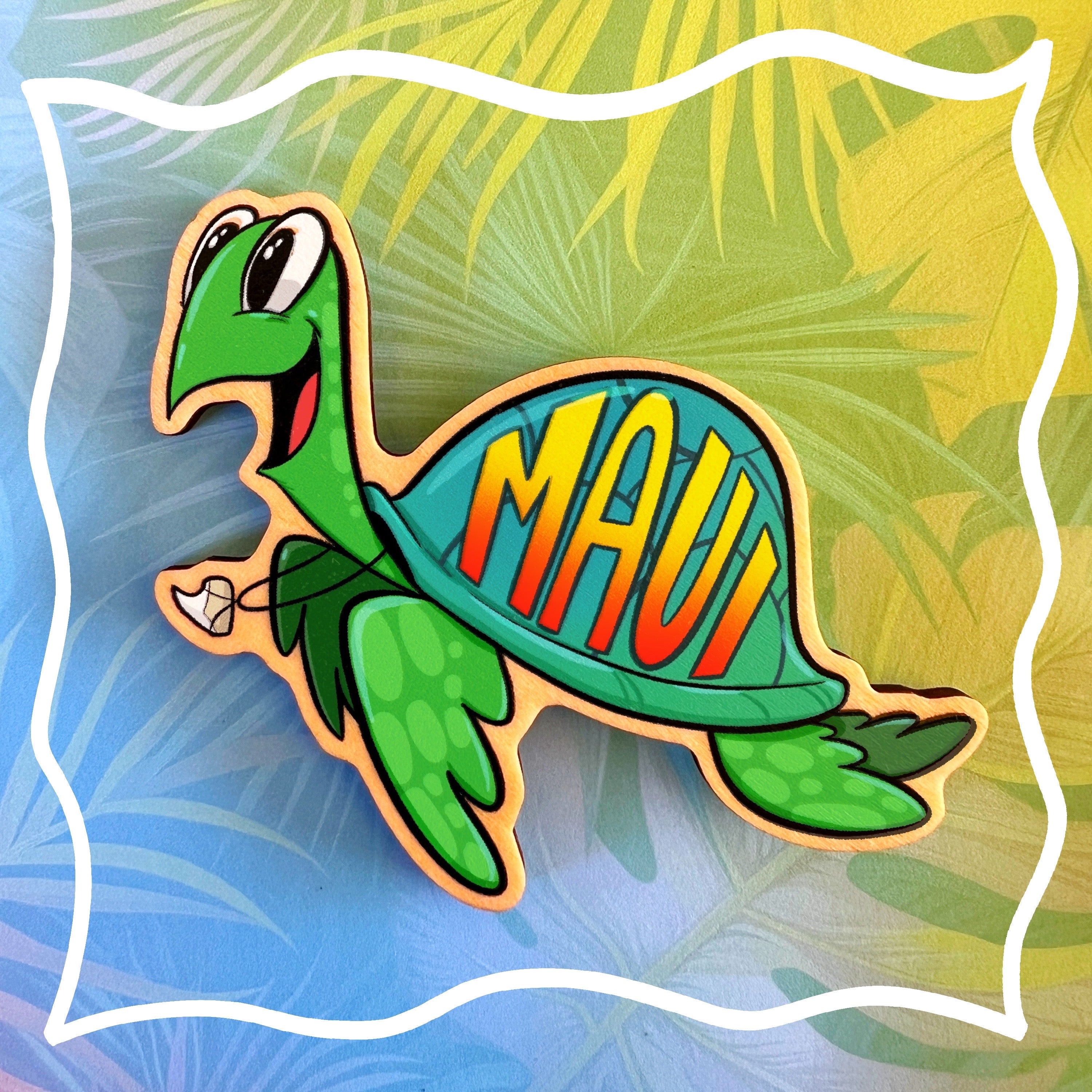 Turtle Shell Maui Magnet – Ninja Sketch